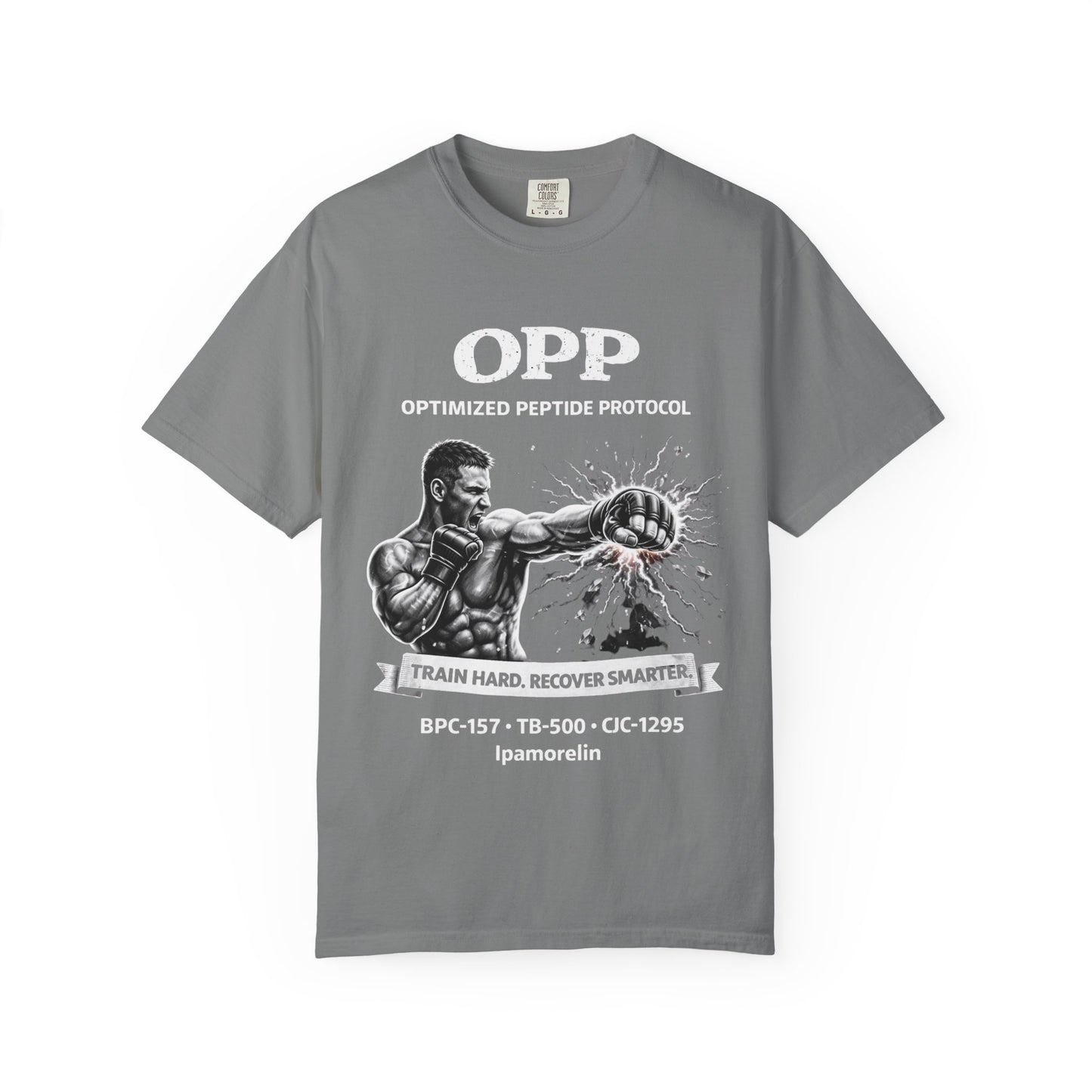 OPP - MMA Striker - Optimized Peptide Protocol – Train Hard. Recover Smarter Shirt