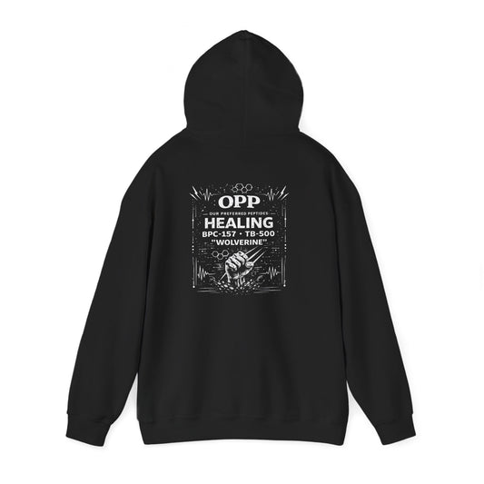 OPP Healing Peptides Hoodie – Wolverine Recovery