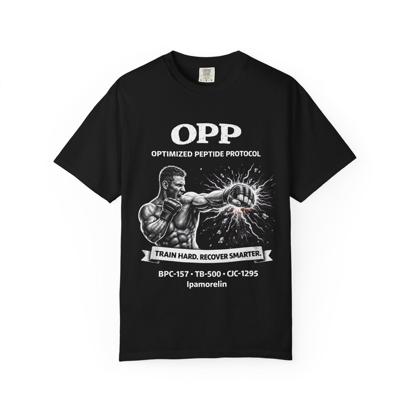OPP - MMA Striker - Optimized Peptide Protocol – Train Hard. Recover Smarter Shirt