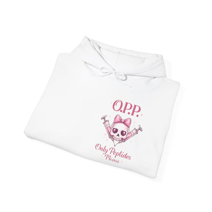 OPP - Optimal Peptide Protocol (for Her) Hoodie | Women’s Peptide Biohacker Apparel