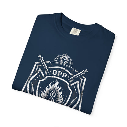 OPP - Firefighter - Peptide Performance – When the Call Comes, We Perform T-Shirt — Graphic Tee