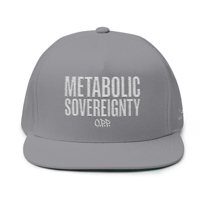 Metabolic Sovereignty Baseball Cap - Spirit Undying Rules Breaking Biohacking Hat