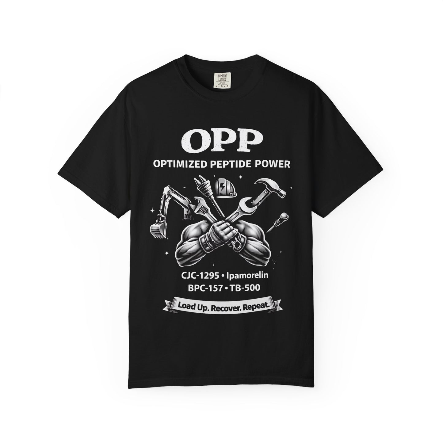 OPP - Tradesmen - Optimized Peptide Power – Load Up. Recover. Repeat Shirt