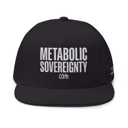 Metabolic Sovereignty Baseball Cap - Spirit Undying Rules Breaking Biohacking Hat