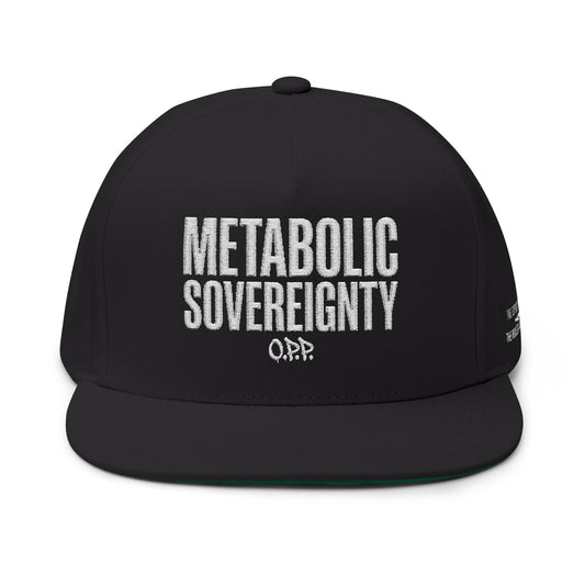 Metabolic Sovereignty Baseball Cap - Spirit Undying Rules Breaking Biohacking Hat