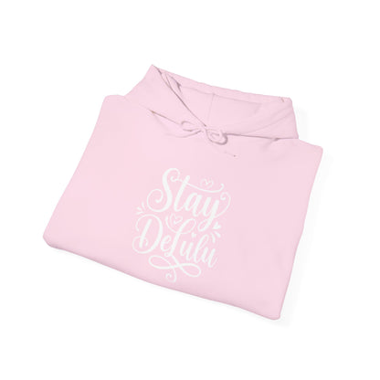 Stay DeLulu Hoodie – Cute Script Graphic