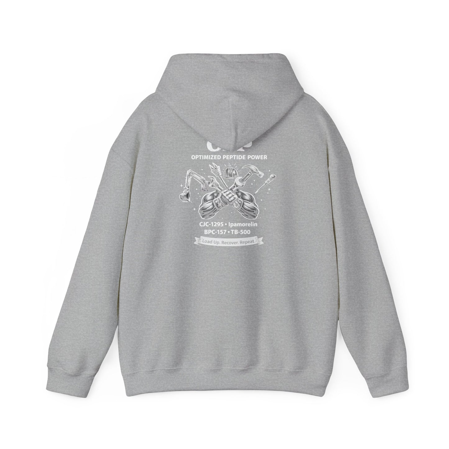 OPP - Tradesmen - Optimized Peptide Power Hoodie | Recovery & Strength Biohacker Apparel