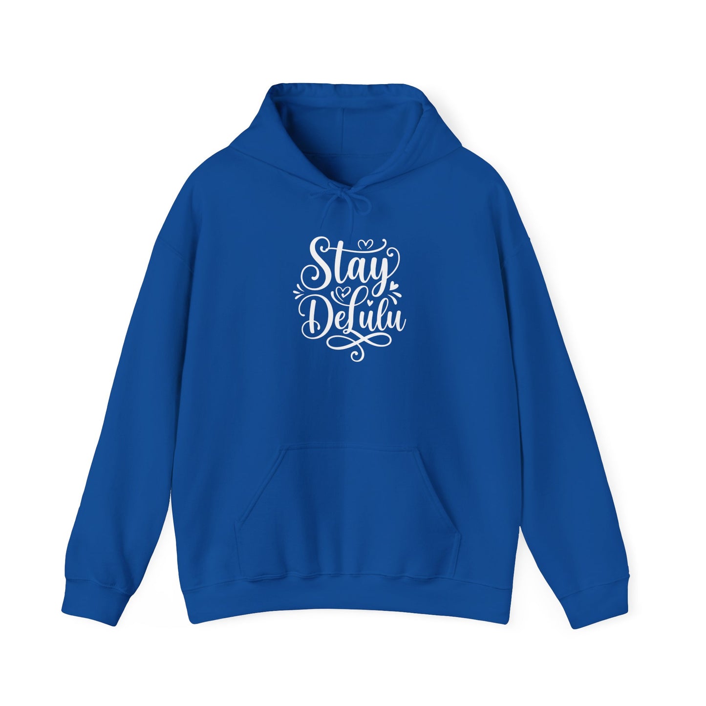 Stay DeLulu Hoodie – Cute Script Graphic