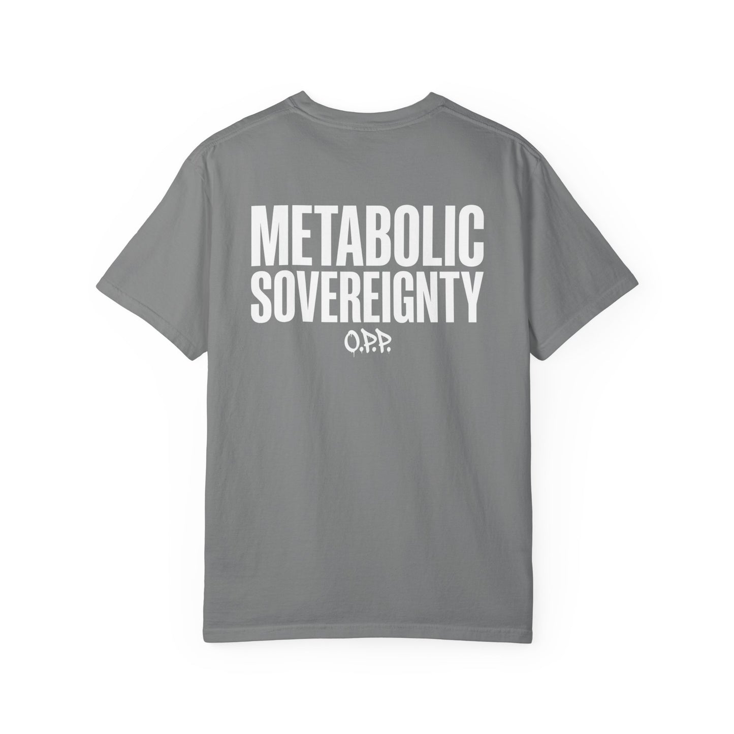 OPP Optimized Performance Peptides T-Shirt - Metabolic Sovereignty Double-Sided Biohacking Tee