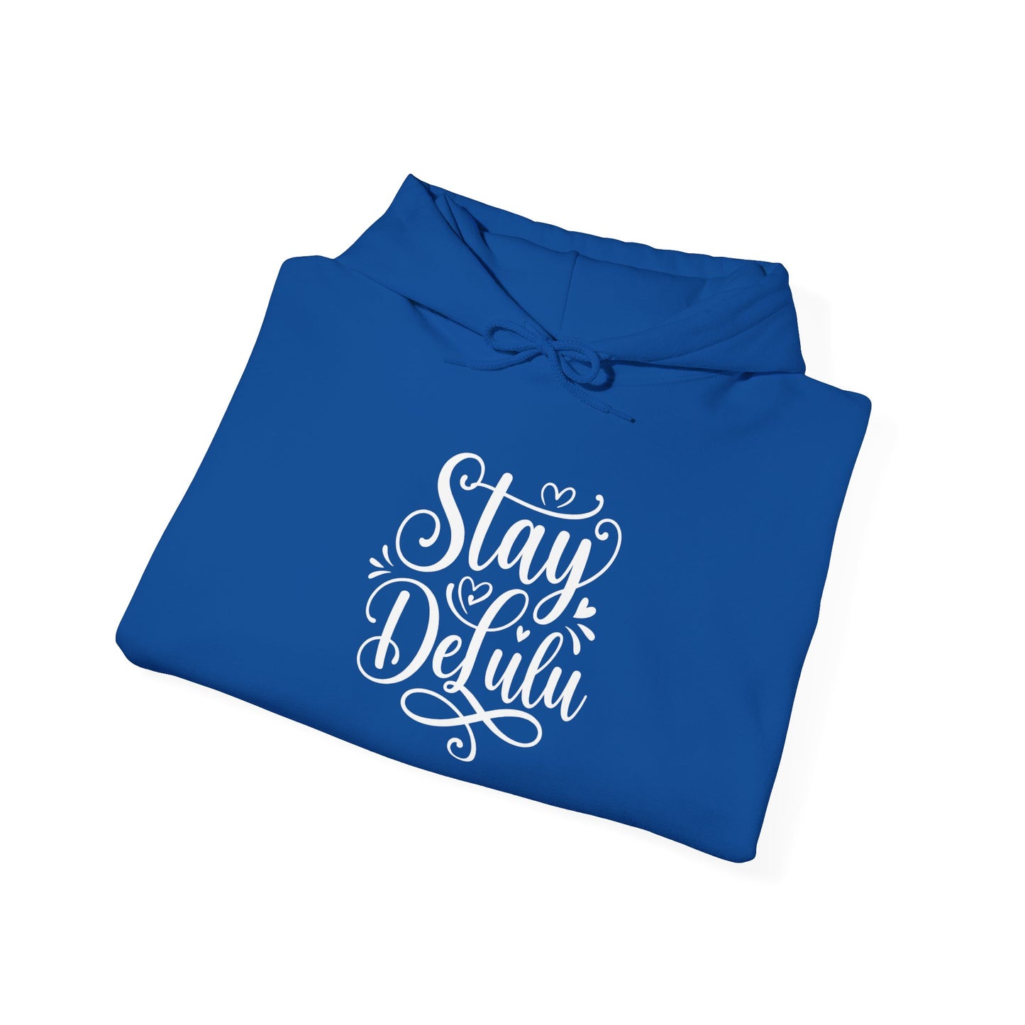 Stay DeLulu Hoodie – Cute Script Graphic