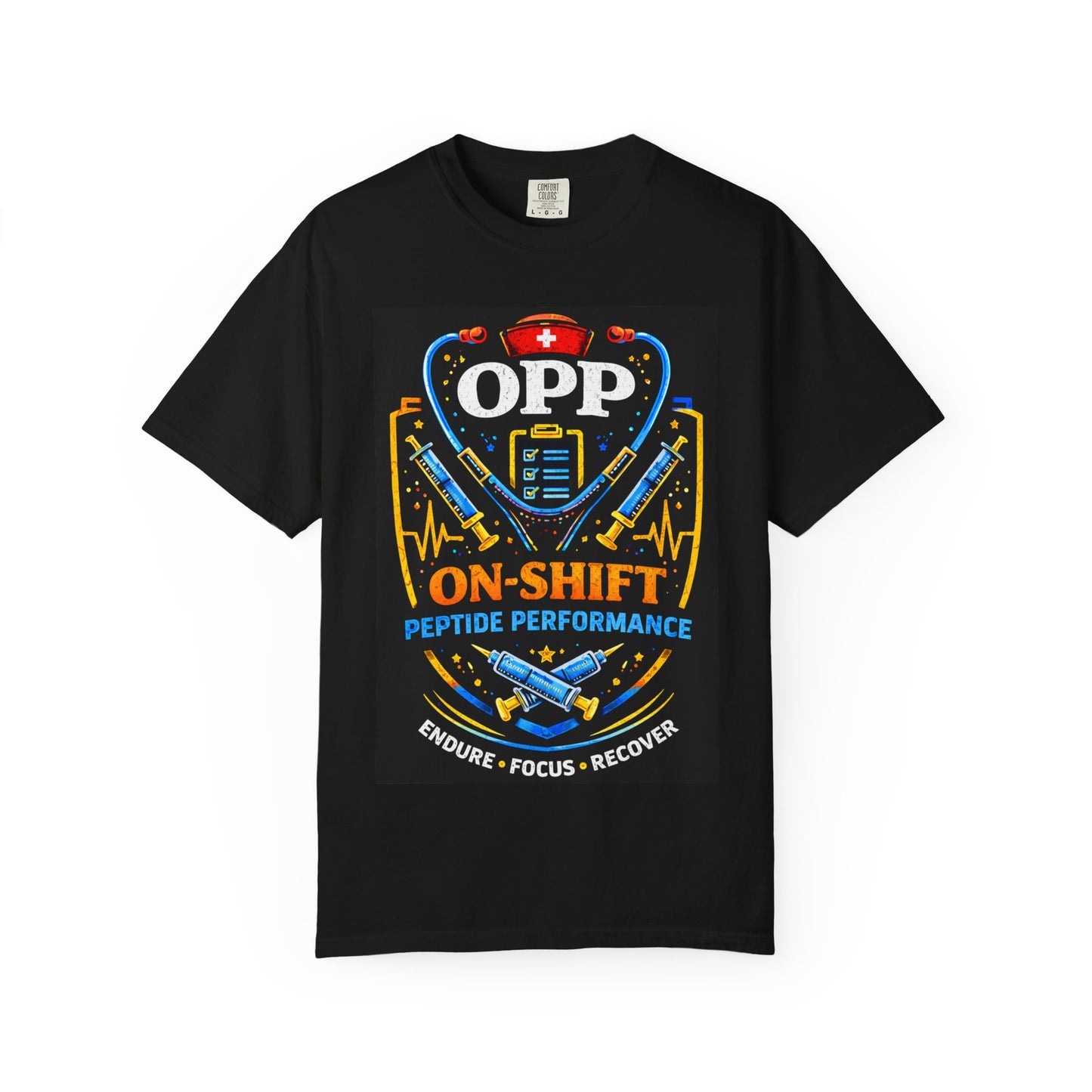 OPP - Nurse - On-Shift Peptide Performance T-Shirt | Endure Focus Recover Apparel