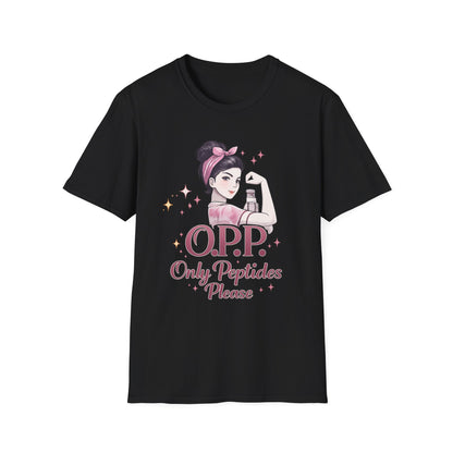 OPP Only Peptides Please – Women's Protocol Tee